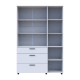 Шкаф для одежды Doros Торн Белый 3 ДСП/3Ш (полки) 135х51.6х200 (DRS-012056) - фото 5