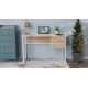Компьютерный стол Ferrum-decor Дакота 75x140x60 белый ДСП Дуб Сан-Марино 16мм (FRD-102101) - фото 4