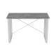 Письмовий стіл Ferrum-decor Драйв 75x100x60 Білий метал ДСП Бетон 16 мм (FRD-103107) - фото 7