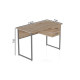 Компьютерный стол Ferrum-decor Дакота 75x140x70 серый ДСП Дуб Сан-Марино 16мм (FRD-102351) - фото 7