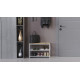 Банкетка универсальная Ferrum-decor Слайм 45x63x26 белый ДСП Дуб Сонома 16мм (FRD-104077) - фото 4