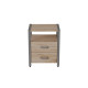 Тумба універсальна Ferrum-decor Вів'єн 2/2 50x41x40 сірий ДСП Дуб Сан-Марино 16мм (FRD-104167) - фото 7