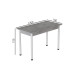Стіл кухонний Ferrum-decor Беніта 75x120x70 Білий ДСП Бетон16мм (FRD-105567) - фото 4