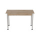 Стіл кухонний Ferrum-decor Беніта 75x120x80 Білий ДСП Сан-Марино 16мм (FRD-105647) - фото 2
