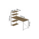 Компьютерный стол Ferrum-decor Джек 75x120x70 Белый ДСП Артизан (FRD-105407) - фото 3