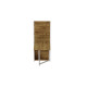 Стіл книжка з етажеркою Практик 2 Ferrum-decor 1555x640x990 Білий метал ДСП Дуб Артизан 16 мм (FRD-104637) - фото 3