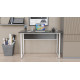 Письменный стол с ящиками Ferrum-decor Оскар 75x120x60 металл Серый ДСП Белое 16 мм (FRD-103227) - фото 4