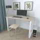 Письменный стол Ferrum-decor Драйв 75x100x70 Белый металл ДСП Дуб Сонома 16 мм (FRD-103167) - фото 3