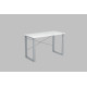 Письменный стол Ferrum-decor Драйв 75x100x70 Серый металл ДСП Белое 16 мм (FRD-103157) - фото 5