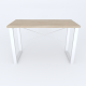 Письмовий стіл Ferrum-decor Драйв 75x120x70 Білий метал ДСП Дуб Сонома 32 мм (FRD-103397) - фото 3