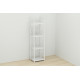 Етажерка 4/34 Ferrum-decor Серії Конект 120x34x28 білий ДСП Біле 16мм (FRD-104277) - фото 11