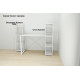 Етажерка 4/34 Ferrum-decor Серії Конект 120x34x28 білий ДСП Біле 16мм (FRD-104277) - фото 5