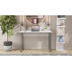 Письменный стол Ferrum-decor Скай 75x120x70 серый ДСП Белое 16мм (FRD-101571) - фото 3