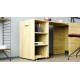 Стол-тумба трансформер Смарт 1/2 Ferrum-decor 750x1450x600 ДСП Дуб Сонома 16 мм (FRD-105077) - фото 7