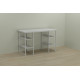 Письмовий стіл Ferrum-decor Карен 76x120x60 білий ДСП Біле 32мм (FRD-102261) - фото 2