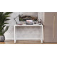 Письменный стол Ferrum-decor Серии Конект 75x120x600 белый ДСП Белое 16мм (FRD-104207) - фото 7