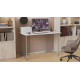 Письменный стол Ferrum-decor Ханна 75x100x60 серый ДСП Белое 16мм (FRD-101391) - фото 5