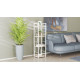 Етажерка 4/34 Ferrum-decor Серії Конект 120x34x28 білий ДСП Дуб Сан-Марино 16мм (FRD-104278) - фото 2