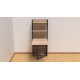 Стол книжка с этажеркой Практик 2 Ferrum-decor 1555x640x990 Черный металл ДСП Дуб Сонома 16 мм (FRD-104628) - фото 4