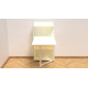 Стол книжка с этажеркой Практик 1 Ferrum-decor 1200x640x990 Белый металл ДСП Белое 16 мм (FRD-104618) - фото 2