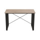 Письменный стол Ferrum-decor Драйв 75x120x60 Черный металл ДСП Дуб Сан-Марино 32 мм (FRD-103318) - фото 5