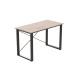 Письменный стол Ferrum-decor Драйв 75x120x60 Черный металл ДСП Дуб Сан-Марино 32 мм (FRD-103318) - фото 7