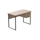 Компьютерный стол Ferrum-decor Дакота 76x120x70 черный ДСП Дуб Сан-Марино 32мм (FRD-101952) - фото 2