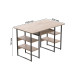 Компьютерный стол Ferrum-decor Тим 75x140x60 черный ДСП Дуб Сан-Марино 32мм (FRD-103968) - фото 2