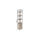 Етажерка 4/34 Ferrum-decor Серії Конект із тумбою 179x34x28 Сірий ДСП Сан-Марино (FRD-104478) - фото 3