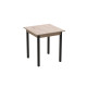Стіл кухонний Ferrum-decor Агата 75x70x70 Чорний ДСП Сан-Марино 16мм (FRD-105668) - фото 2