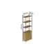Етажерка 4/60 Ferrum-decor Серії Конект із тумбою 179x60x28 Сірий ДСП Артизан (FRD-102482) - фото 4