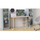 Компьютерный стол Ferrum-decor Кевин 75x120x60 белый ДСП Дуб Сан-Марино 16мм (FRD-101252) - фото 6