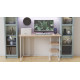 Компьютерный стол Ferrum-decor Кевин 75x120x60 белый ДСП Дуб Сан-Марино 16мм (FRD-101252) - фото 3