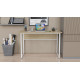 Письменный стол Ferrum-decor Коди 75x100x60 белый ДСП Дуб Сонома 16мм (FRD-101182) - фото 4