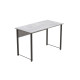 Стол письменный Курт Ferrum-decor 75x100x60 Черный металл ДСП Бетон 32 мм (FRD-106618) - фото 5