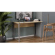 Письмовий стіл Ferrum-decor Раян 75x120x60 білий ДСП Дуб Сонома 16мм (FRD-101132) - фото 4