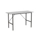 Стол письменный Line Тайм Ferrum-decor 75x120x50 Черный металл ДСП Белое 16 мм (FRD-104878) - фото 5