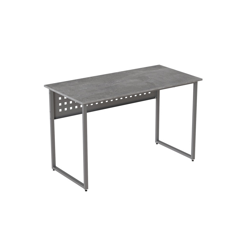 Стол письменный Майк Ferrum-decor 75x120x60 Серый металл ДСП Бетон 32 мм (FRD-106518)