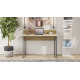 Письмовий стіл Ferrum-decor Скай 75x100x60 сірий ДСП Дуб Сонома 16мм (FRD-101532) - фото 3