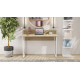 Письменный стол Ferrum-decor Скай 75x140x70 белый ДСП Дуб Сонома 16мм (FRD-101112) - фото 4
