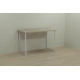 Письменный стол Ferrum-decor Курт 76x100x60 белый ДСП Дуб Сонома 32мм (FRD-102202) - фото 3