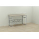 Письменный стол Ferrum-decor Раян 75x100x60 серый ДСП Дуб Сонома 16мм (FRD-101592) - фото 2