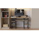 Письменный стол Ferrum-decor Скай 75x120x60 серый ДСП Дуб Сонома 16мм (FRD-101542) - фото 4