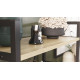 Етажерка 4/60 Ferrum-decor Серії Конект 120x60x28 чорний ДСП Дуб Сонома 16мм (FRD-104239) - фото 2