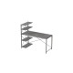 Компьютерный стол Ferrum-decor Джек 75x120x60 Серый ДСП Бетон (FRD-104399) - фото 3