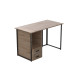 Компьютерный стол Ferrum-decor Отто 76x140x60 черный ДСП Дуб Сан-Марино 32мм (FRD-103589) - фото 3