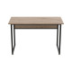 Компьютерный стол Ferrum-decor Коди 75x140x60 черный ДСП Дуб Сан-Марино 32мм (FRD-103759) - фото 3