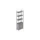 Етажерка 4/60 Ferrum-decor Серії Конект із тумбою 179x60x28 Сірий ДСП Бетон (FRD-102483) - фото 2