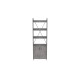 Етажерка 4/60 Ferrum-decor Серії Конект із тумбою 179x60x28 Сірий ДСП Бетон (FRD-102483) - фото 3