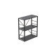 Етажерка 3/60 Ferrum-decor Серії Конект 73x60x28 чорний ДСП Сосна Кембра 16мм (FRD-104259) - фото 6